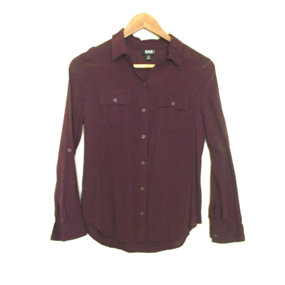 Button Down Purple Small Shirt
